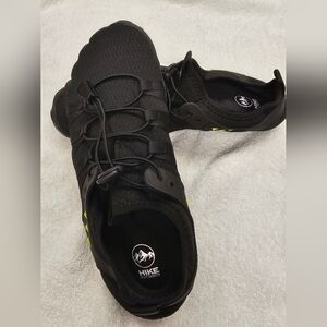 Hike Black and Yellow Trail Shoes W/ Upgraded Insoles Never Worn Size 40